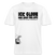 ICK GLOOB MIR LAUST DER AFFE-Relaxed Fit Unisex Bio-T-Shirt - Weiß