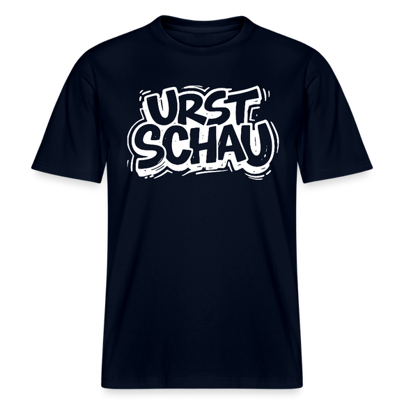 Ostalgie- RELAXED FIT Unisex Bio T-Shirt II-URST SCHAU - Navy