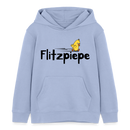 DIE FLITZPIEPE - Kinder Bio-Hoodie - Sky