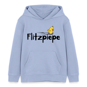 DIE FLITZPIEPE - Kinder Bio-Hoodie - Sky