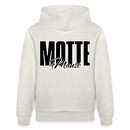 MOTTE UND MAUSI-Unisex Bio-Hoodie - Beige meliert