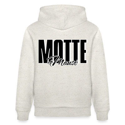 MOTTE UND MAUSI-Unisex Bio-Hoodie - Beige meliert