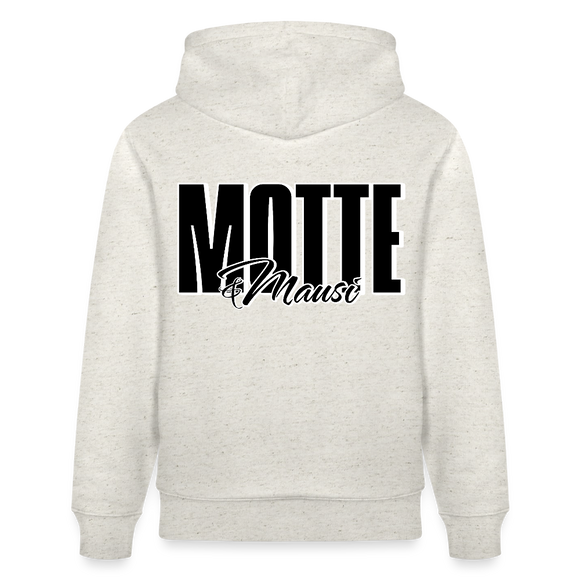 MOTTE UND MAUSI-Unisex Bio-Hoodie - Beige meliert