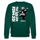 ICK MACH WAT ICK WILL-Unisex Bio-Sweatshirt - Forest