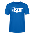 Berliner Spruch-NETT KANN ICK OOCH-Unisex T-Shirt Bio - Pfauenblau