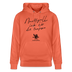 NACHTIGALL ICK HÖR DIR TRAPSEN-Unisex Bio-Hoodie - Hellrot