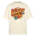 BERLINER RETRO-NÜSCHT-Oversized Unisex Bio T-Shirt - Weißgrau