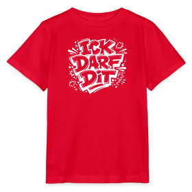 ICK DARF DIT-Kinder T-Shirt für Berliner Gören - Rot