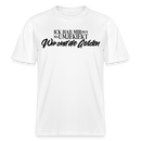 Original Berlin Shirt mit dem Spruch Ick hab mir hier ma umjekiekt WIR SIND DIE GEILSTEN-Relaxed Fit Unisex Bio-T-Shirt - Weiß