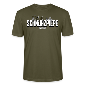 SCHNURZPIEPE-Unisex T-Shirt BIO II - Khaki