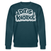 DIT IS KNORKE-Unisex Bio-Sweatshirt mit echt Berliner Schnauze - Dunkles Petrol