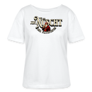 Weihnachten Berlin-JIBT NÜSCHT-Rundhals Frauen Bio-T-Shirt - Weiß