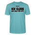 ICK GLOOB MIR LAUST DER AFFE-Unisex T-Shirt BIO - Pastelltürkis