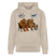 Berliner Bären mit Berliner Schnauze-WATN'? NÜSCHT-Unisex Bio-Hoodie - Beige