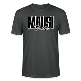MAUSI UND MOTTE-Unisex T-Shirt Bio - Anthrazit
