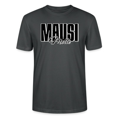 MAUSI UND MOTTE-Unisex T-Shirt Bio - Anthrazit