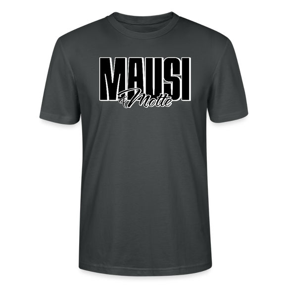 MAUSI UND MOTTE-Unisex T-Shirt Bio - Anthrazit