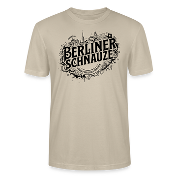 BERLINER SCHNAUZE- Unisex T-Shirt BIO - Beige