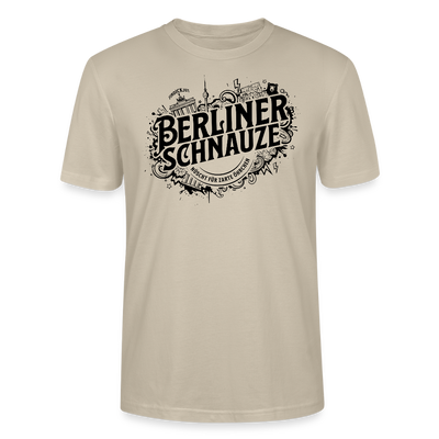 BERLINER SCHNAUZE- Unisex T-Shirt BIO - Beige