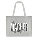 DER MACHER VON DIT JANZE -  Bio Einkaufstasche - Grau meliert