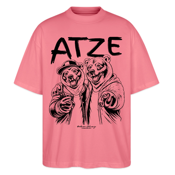 ATZE-Berlin Shirt-Oversized Unisex Bio T-Shirt - Pink 