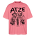 ATZE-Berlin Shirt-Oversized Unisex Bio T-Shirt - Pink 