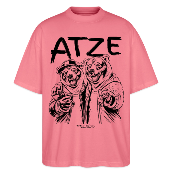 ATZE-Berlin Shirt-Oversized Unisex Bio T-Shirt - Pink 