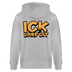ICK DARF DIT - Unisex Bio-Kapuzenjacke - Grau meliert