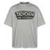 TACHCHEN IHR FLITZPIEPEN-Oversized Unisex Bio T-Shirt - Grau meliert