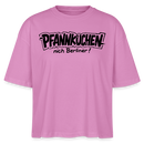 PFANNKUCHEN,nich Berliner!-Frauen Boxy Bio-T-Shirt - Pink
