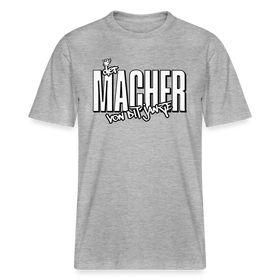 DER MACHER VON DIT JANZE - Relaxed Fit Unisex Bio-T-Shirt - Grau meliert