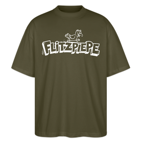 FLITZPIEPE 2026-Oversized Unisex Bio T-Shirt - Khaki