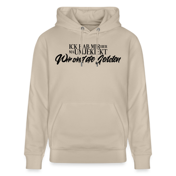 WIR SIND DIE GEILSTEN-Unisex Bio-Hoodie - Beige