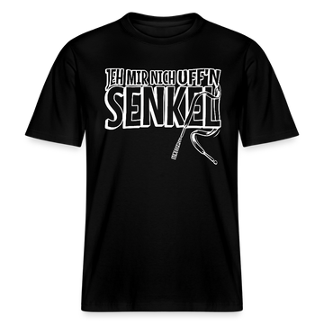 JEH MIR NICH UFFN SENKEL-Relaxed Fit Unisex Bio-T-Shirt II - Schwarz
