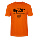 NÜSCHT FÜR SCHWACHE NERVEN-Unisex T-Shirt mit Berliner Schnauze - Tieforange