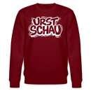 Ostalgie-Unisex Bio-Sweatshirt II - URST SCHAU - Burgunderrot