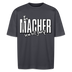 DER MACHER VON DIT JANZE - Unisex Oversize Bio-T-Shirt - Indigoblau