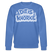 DIT IS KNORKE-Unisex Bio-Sweatshirt mit echt Berliner Schnauze - Blau