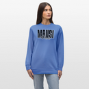 MAUSI UND MOTTE-Unisex Bio-Sweatshirt - Blau