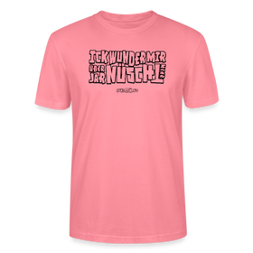 Berliner Spruch-ICK WUNDER MIR-Unisex T-Shirt BIO - Pink 