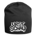 Ostalgie-Jersey-Beanie-URST SCHAU - Schwarz