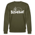 BLÜMERANT-Unisex Bio-Sweatshirt mit echt Berliner Schnauze - Khaki