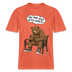 Berliner Bär mit Spruch-JEH MIR NICH UFFN SENKEL- RELAXED FIT Unisex Organic T-Shirt - Hellrot