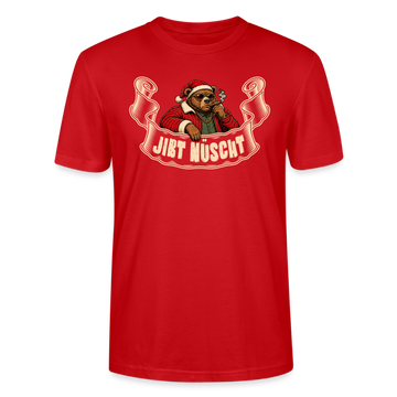 Berliner Bär-Weihachten-JIBT NÜSCHT-Unisex T-Shirt - Rot