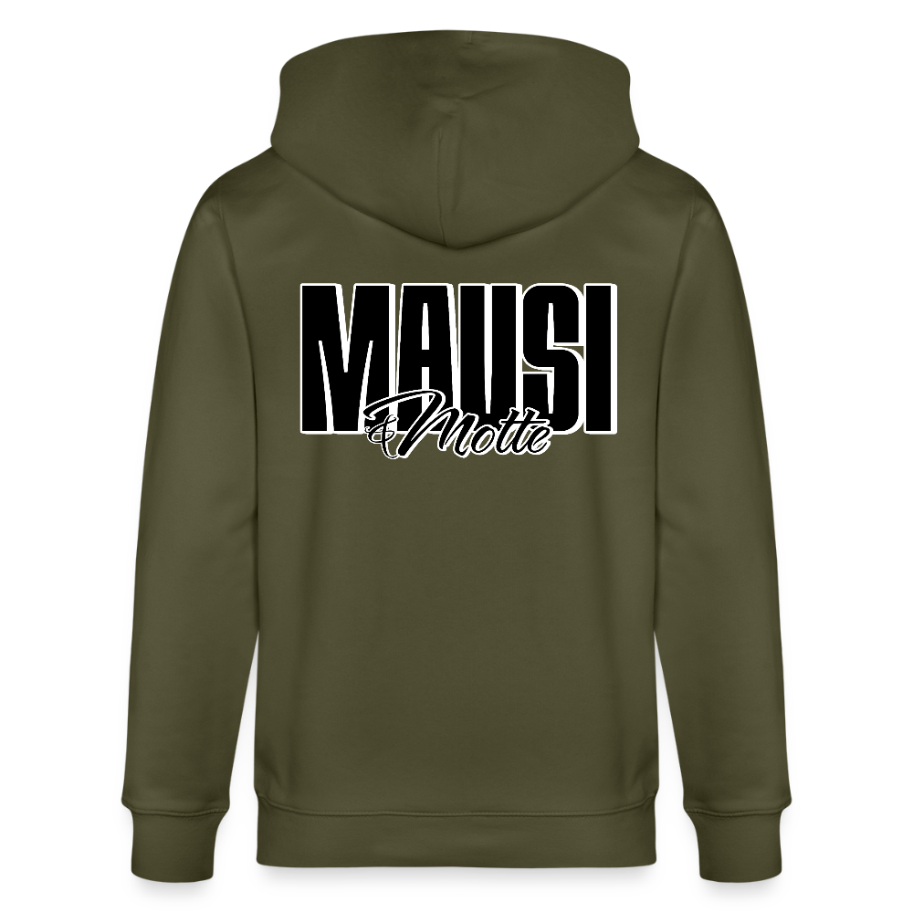 MAUSI UND MOTTE-Unisex Bio-Kapuzenjacke - Khaki