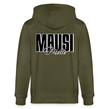 MAUSI UND MOTTE-Unisex Bio-Kapuzenjacke - Khaki
