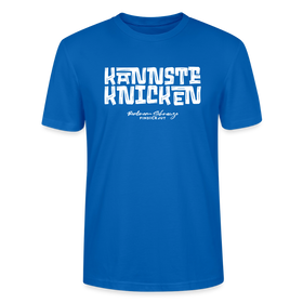 KANNSTE KNICKEN-Unisex T-Shirt  mit echt Berliner Schnauze - Pfauenblau
