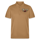 Weihnachten Berlin-JIBT NÜSCHT IHR FLITZPIEPEN-Unisex Bio-Poloshirt - Karamell 