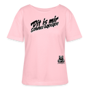 DIT IS MIR SCHNURZPIEPE-Rundhals Frauen Bio-T-Shirt II - Hellrosa