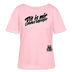 DIT IS MIR SCHNURZPIEPE-Rundhals Frauen Bio-T-Shirt II - Hellrosa